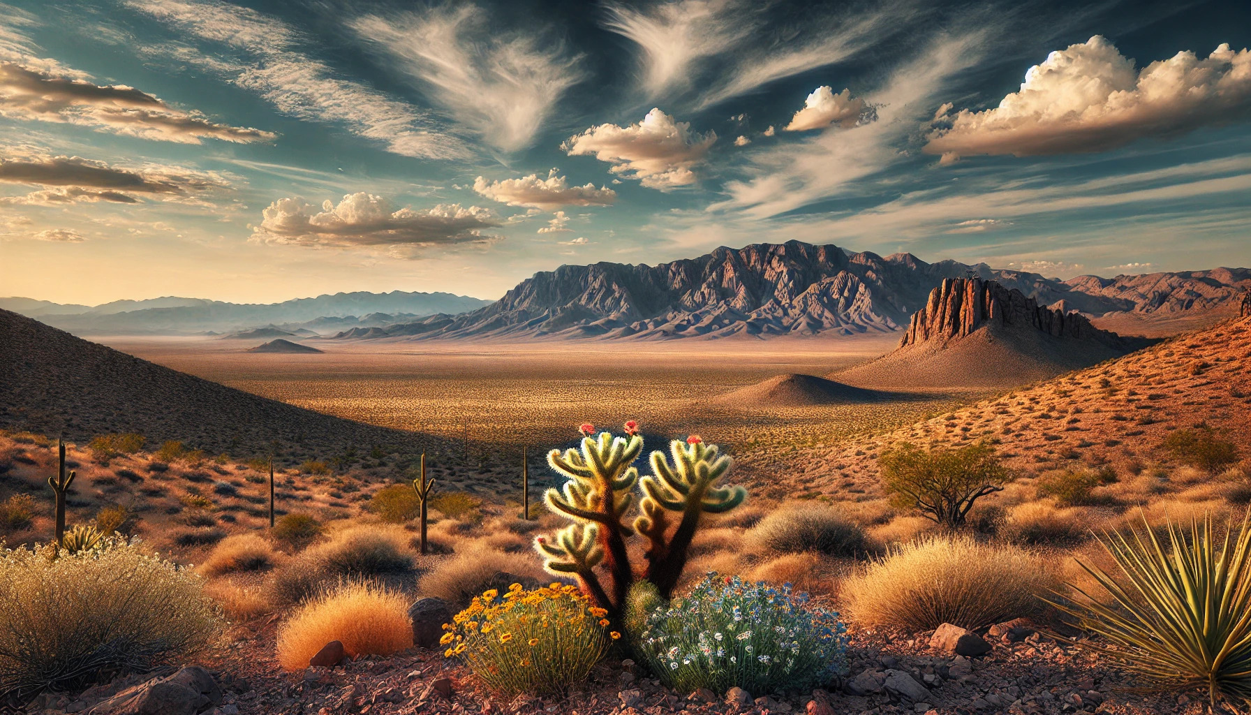 Pahrump Desert Landscape